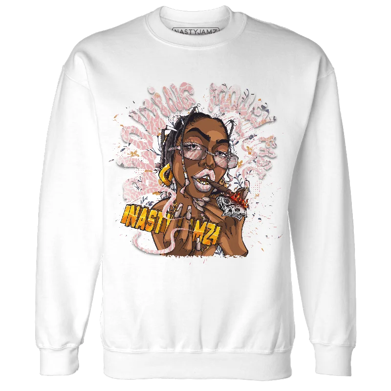 Time to shop! Men’s clothing deals you can’t resist.  NastyJamz Red Stardust 3s Sweatshirt Match Blowing Money Fast Girl