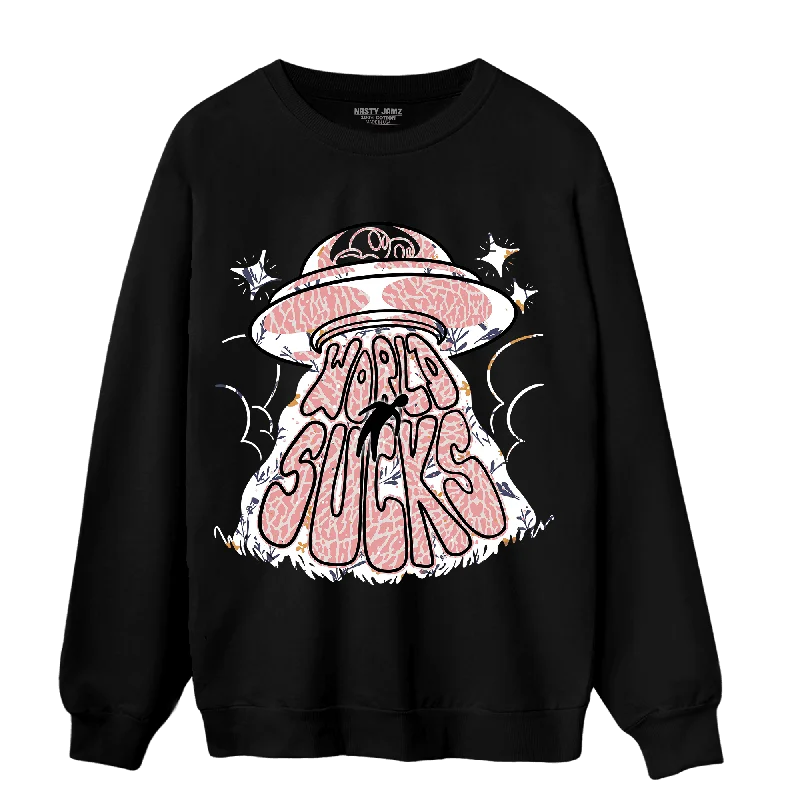 Shop our exclusive men’s fashion deals – limited time only!  NastyJamz Red Stardust 3s Sweatshirt Match World Sucks