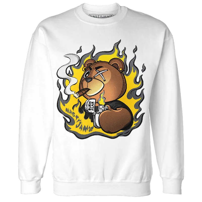 Huge savings on popular clothing styles –  NastyJamz Thunder 4s Sweatshirt Match BER Burn Fear