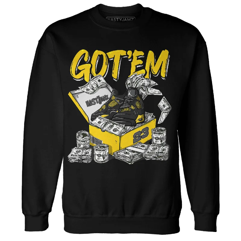 Limited-time offer – Shop top-rated clothing with massive discounts!  NastyJamz Thunder 4s Sweatshirt Match Dollar Sneaker Box