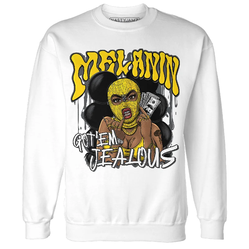 Shop the best in men’s fashion for less – limited-time sale!  NastyJamz Thunder 4s Sweatshirt Match Melanin Got Em Jealous