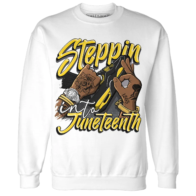 Shop exclusive offers on men’sapparel   NastyJamz Thunder 4s Sweatshirt Match Step Into Juneteenth