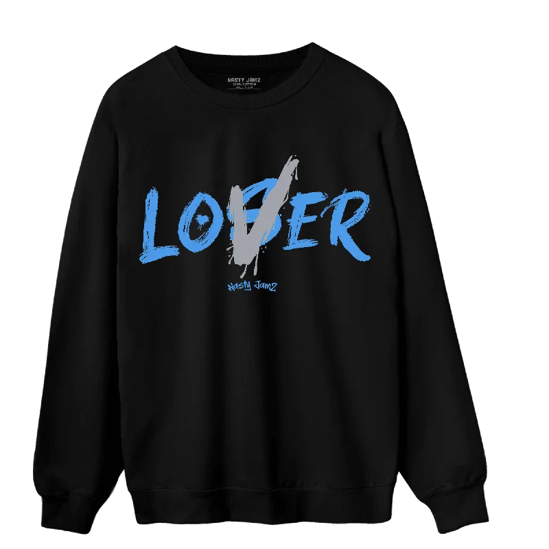 Exclusive discounts on men's fashion – shop today!  NastyJamz University Blue 5s Sweatshirt Match Loser Lover