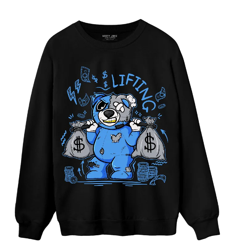 Enjoy exclusive discounts.  NastyJamz University Blue 5s Sweatshirt Match Money Lifting BER