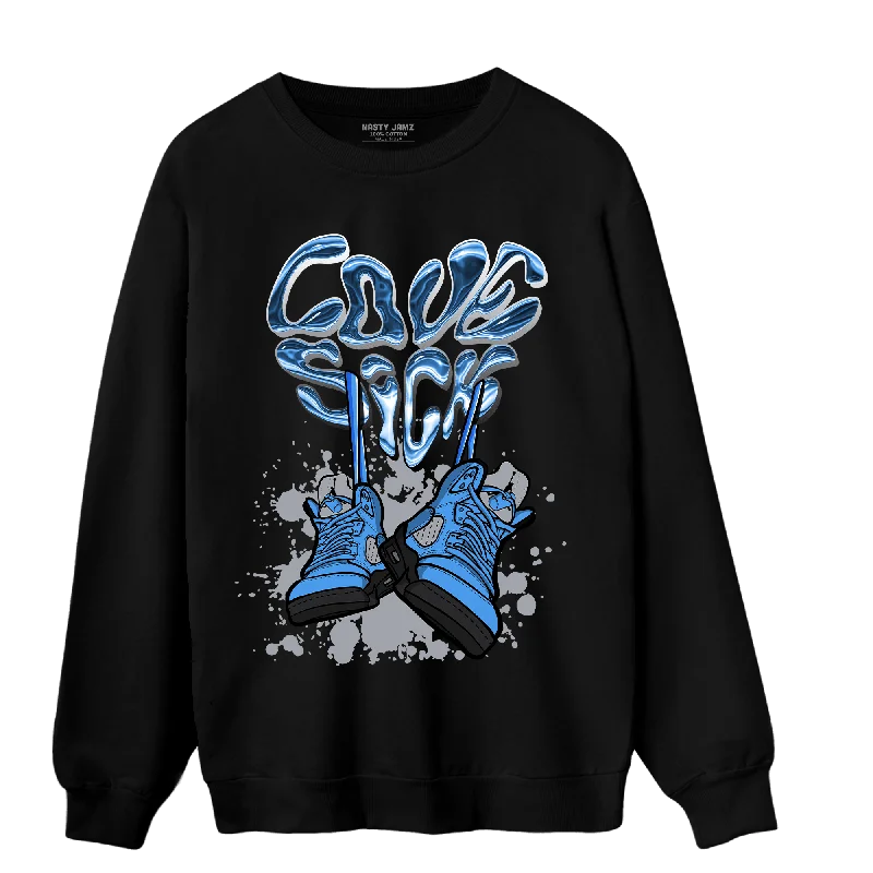 Don’t miss these deals – men’s fashion essentials for less.  NastyJamz University Blue 5s Sweatshirt Match Sneaker Love Sick