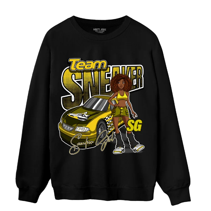 Shop our men's clothing collection for the best prices of the season. NastyJamz Vivid Sulfur 4s Sweatshirt Match Team Sneaker Girl Shop our men's clothing collection for the best prices of the season. NastyJamz Vivid Sulfur 4s Sweatshirt Match Team Sneaker Girl
