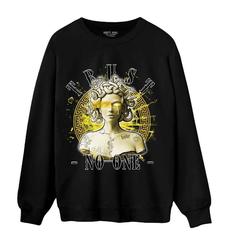 Get ready for your next season with amazing savings on all clothing.  NastyJamz Vivid Sulfur 4s Sweatshirt Match Trust No One Medusa