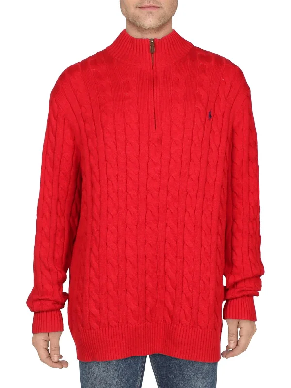 Shop affordable clothing for all occasions – Big & Tall Mens Cotton Mock Neck Pullover Sweater Shop affordable clothing for all occasions – Big & Tall Mens Cotton Mock Neck Pullover Sweater