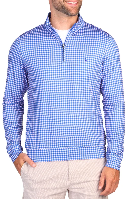Huge savings on all categories of clothing – Shop our seasonal sale. Blue Gingham Performance Quarter-Zip Huge savings on all categories of clothing – Shop our seasonal sale. Blue Gingham Performance Quarter-Zip