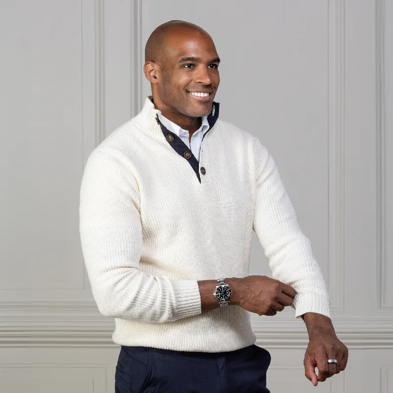 Save on stylish, high-quality clothing for every occasion – Kennebunkport Cream Cotton Sweater Save on stylish, high-quality clothing for every occasion – Kennebunkport Cream Cotton Sweater