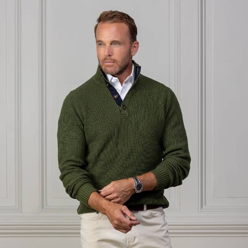 Shop affordable clothing for every season – Big savings this weekend only!  Kennebunkport Green Cotton Sweater