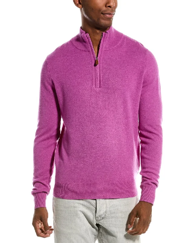 Don’t miss out – huge discounts on men’s trendy styles. Kier + J 1/4-Zip Cashmere Sweater Don’t miss out – huge discounts on men’s trendy styles. Kier + J 1/4-Zip Cashmere Sweater