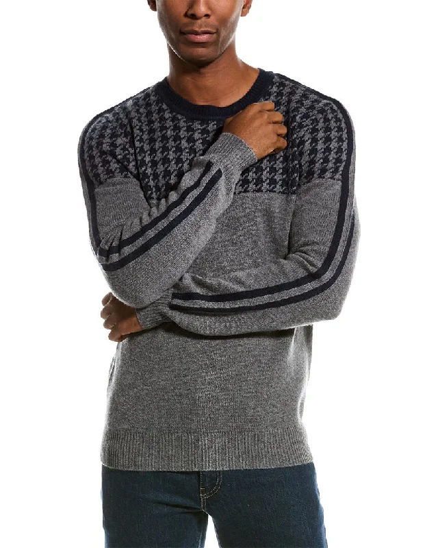 – Shop now and save big.  Kier + J Houndstooth Wool & Cashmere-Blend Sweater