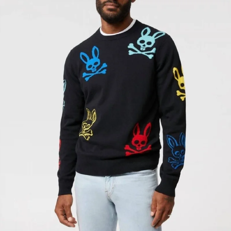 Time to upgrade your wardrobe – shop men’s fashion on sale. Lacomb All Over Bunny Sweater In Black Time to upgrade your wardrobe – shop men’s fashion on sale. Lacomb All Over Bunny Sweater In Black