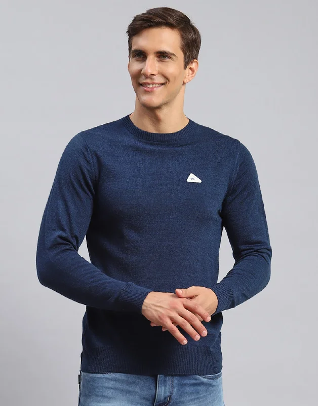 Shop the latest clothing deals – Huge discounts on fashion essentials! Men Blue Solid Round Neck Full Sleeve Pullover Shop the latest clothing deals – Huge discounts on fashion essentials! Men Blue Solid Round Neck Full Sleeve Pullover