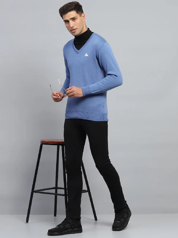 Shop stylish men’s clothing and enjoy amazing discounts. Men Blue Solid V Neck Full Sleeve Pullover Shop stylish men’s clothing and enjoy amazing discounts. Men Blue Solid V Neck Full Sleeve Pullover