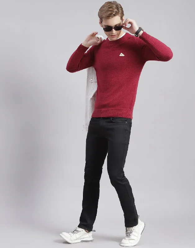 Shop affordable clothing for less – Big discounts online now. Men Maroon Solid Round Neck Full Sleeve Pullover Shop affordable clothing for less – Big discounts online now. Men Maroon Solid Round Neck Full Sleeve Pullover