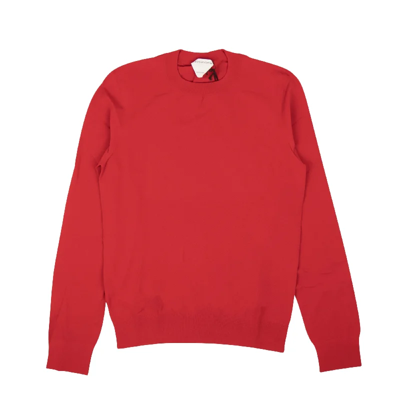 Upgrade your wardrobe with stylish clothing at discounted prices. NWT BOTTEGA VENETA Red Techno Skin Pullover Sweater Upgrade your wardrobe with stylish clothing at discounted prices. NWT BOTTEGA VENETA Red Techno Skin Pullover Sweater