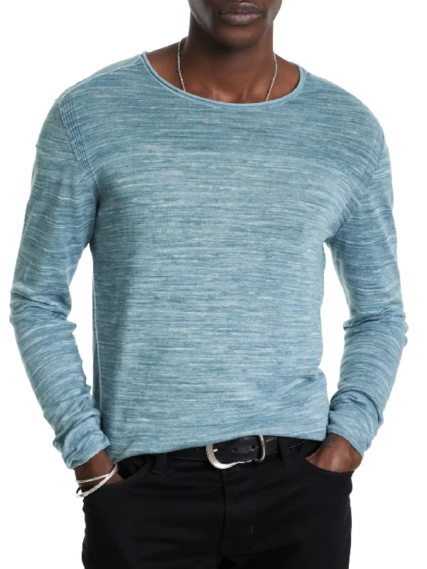 Shop the latest fashion trends with huge savings on all clothing. Omar Crew Neck Sweater In Stream Blue Shop the latest fashion trends with huge savings on all clothing. Omar Crew Neck Sweater In Stream Blue