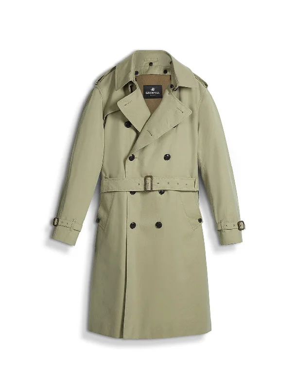 Special offers on the latest clothing collections – Don’t miss out!  London Trench in Cotton Gabardine Beige