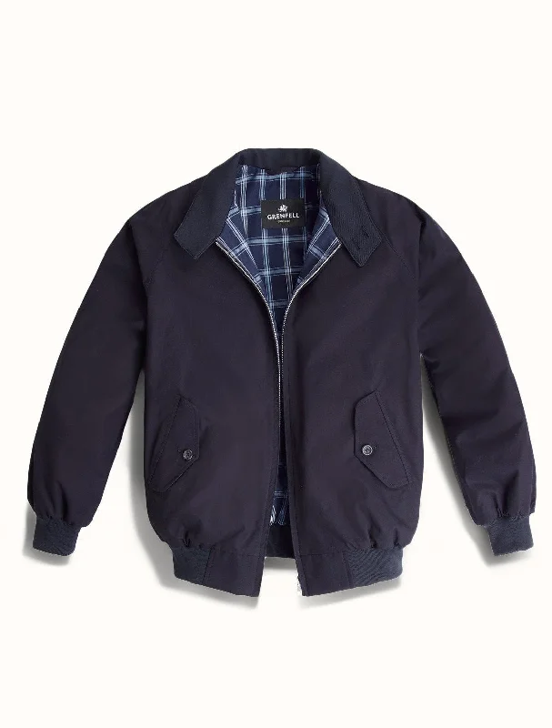 Shop the best clothing sales of the year!  Harrington Peach Cotton in Navy