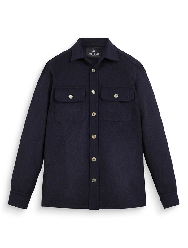 Save big on all types of clothing – Shop the sale now!  Overshirt - Merino Wool Navy