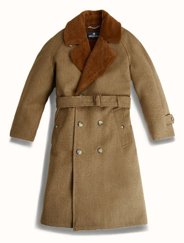 Time to upgrade your wardrobe – shop men’s fashion on sale.  Snowdonia Keepers Tweed with Alpaca Lining Brown
