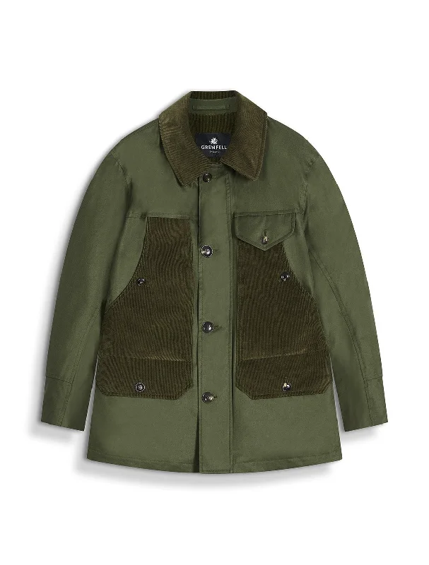 Buy now, pay later – exclusive savings on men’s clothing.  The Countryman in Grenfell Cloth Green and Corduroy