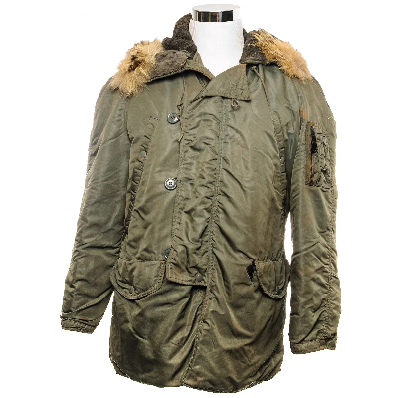 Big discounts – don’t miss out! USAF US AIR FORCE PARKA AIRCREW JACKET TYPE N-3B N3B 1963 SIZE SMALL Big discounts – don’t miss out! USAF US AIR FORCE PARKA AIRCREW JACKET TYPE N-3B N3B 1963 SIZE SMALL