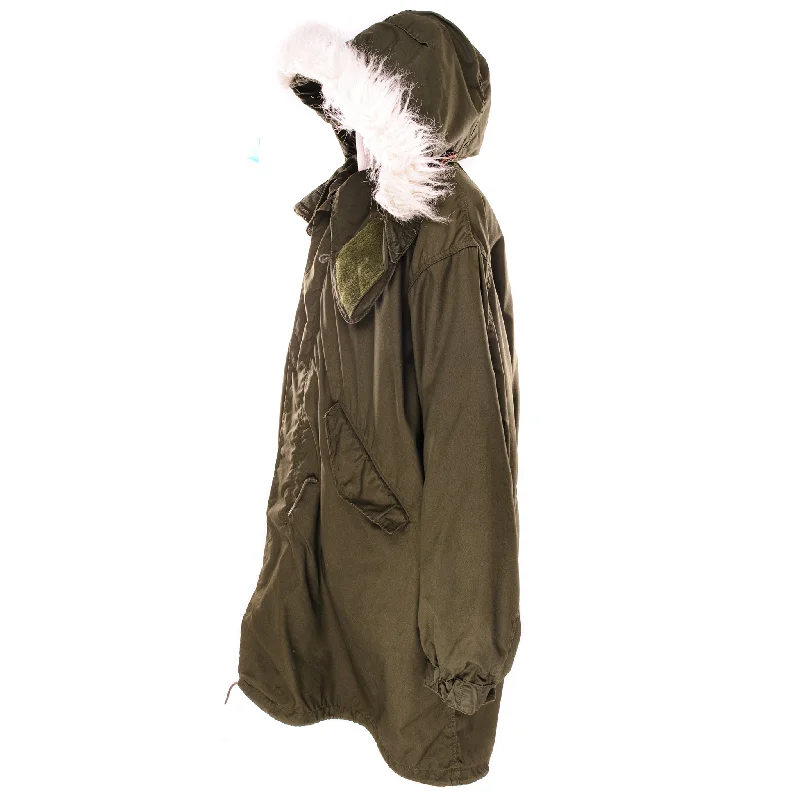 Get men’s fashion for less – shop the best deals of the year.  VINTAGE US ARMY M-1965 M65 FISHTAIL PARKA COMPLETE WITH LINER AND HOOD 1983 SIZE LARGE