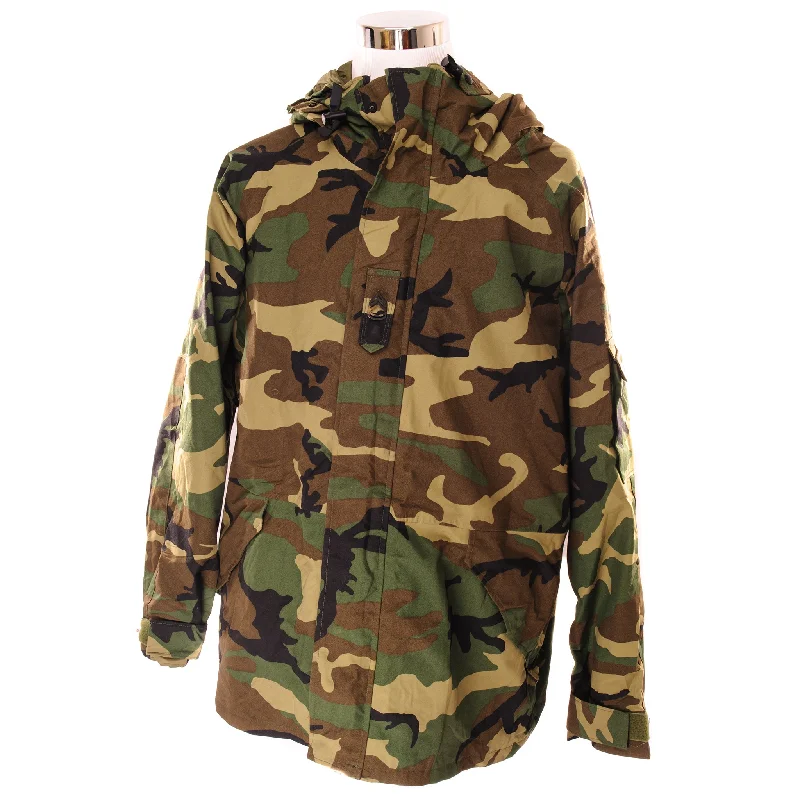 Fresh clothing styles are here – Shop now for exclusive discounts!  VINTAGE US ARMY WOODLAND CAMO GORETEX ECWCS PARKA 1998 SIZE XL LONG