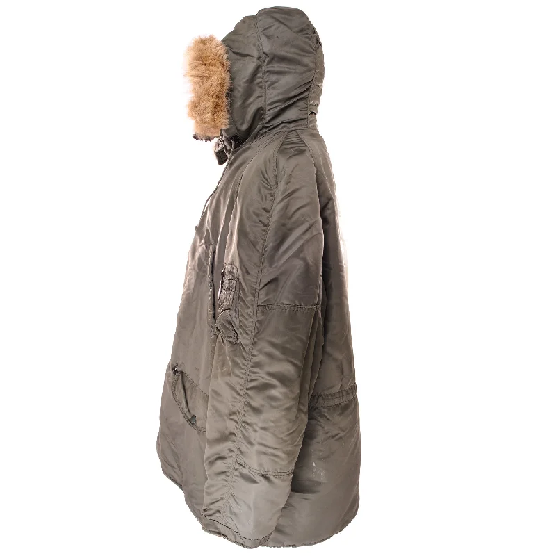 Get 20% off your first order of men’s fashion.  VINTAGE USAF N-3B N3B FLIGHT PARKA 1964 VIETNAM WAR SIZE XL