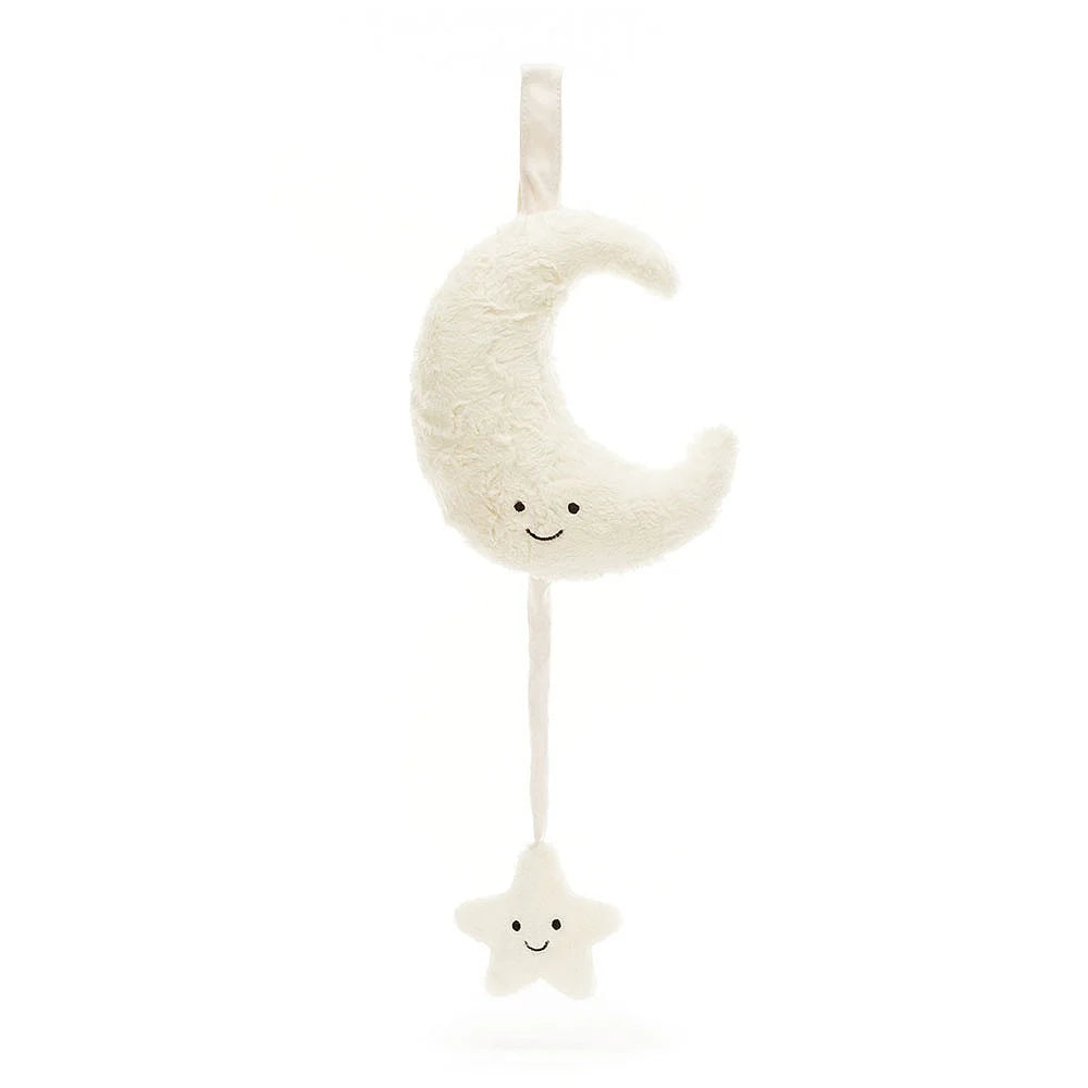 Adorable and snuggly Jellycat toysAmuseables Moon Musical Pull by Jellycat