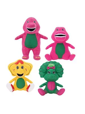Sweet and innocent stuffed animalsBarney & Friends 7" (Small) ($4.58/EA DELIVERED)