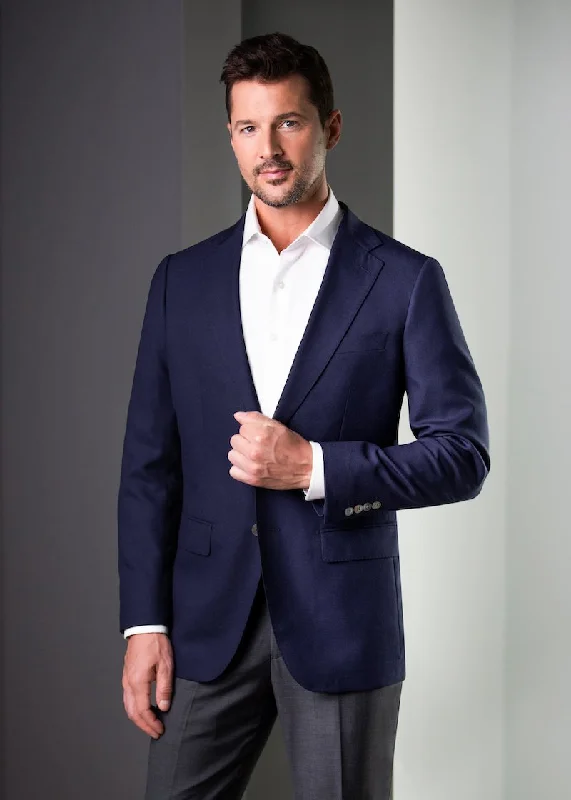 Men’s wardrobe essentials now at unbeatable prices.  Baroni  - Solid Navy Blazers