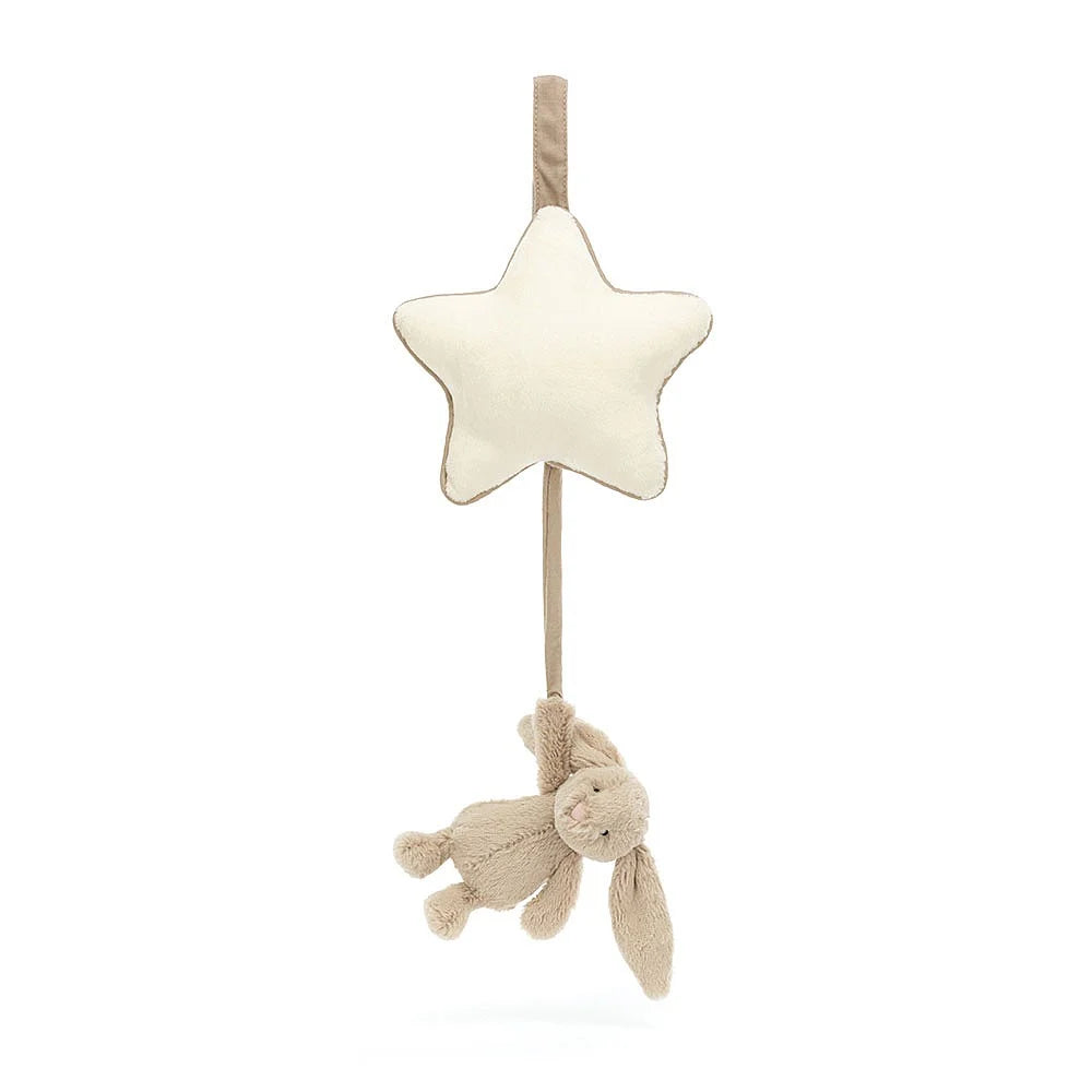 Huggable and sweet Jellycat all-around favoritesBashful Beige Bunny Musical Pull By Jellycat