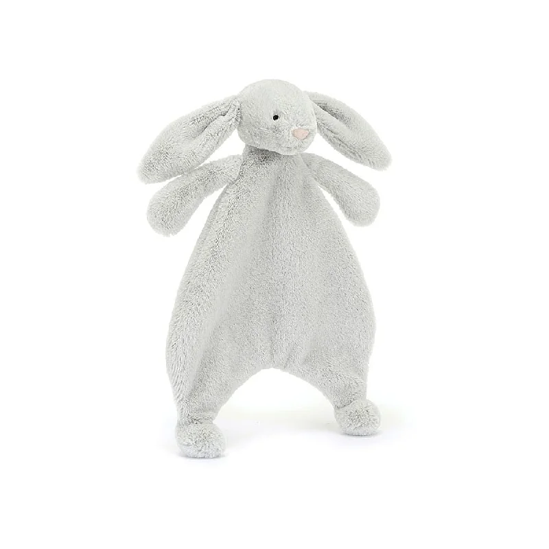 Adorable and snuggly Jellycat toysBashful Silver Bunny Comforter By Jellycat
