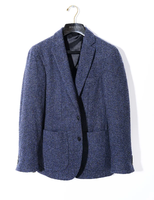 Bundle and save: Shop men’s fashion and enjoy exclusive discounts. BKT35 Unstructured Jacket in 14.5 Micron Lofted Wool & Silk - Inverno Blue Bundle and save: Shop men’s fashion and enjoy exclusive discounts. BKT35 Unstructured Jacket in 14.5 Micron Lofted Wool & Silk - Inverno Blue