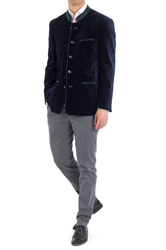 Save on trendy clothing for every season –Shoppers get exclusive deals. Bavarian blazer from velvet in midnight blue Save on trendy clothing for every season –Shoppers get exclusive deals. Bavarian blazer from velvet in midnight blue