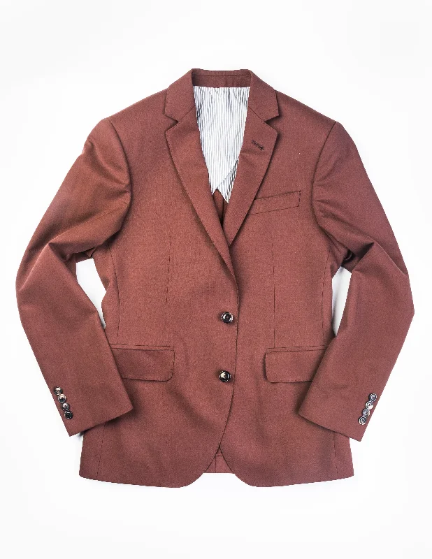 Shop stylish and affordable clothes – FINAL SALE: BKT50 Tailored Jacket in Herringbone Wool/Cotton - Brick Shop stylish and affordable clothes – FINAL SALE: BKT50 Tailored Jacket in Herringbone Wool/Cotton - Brick