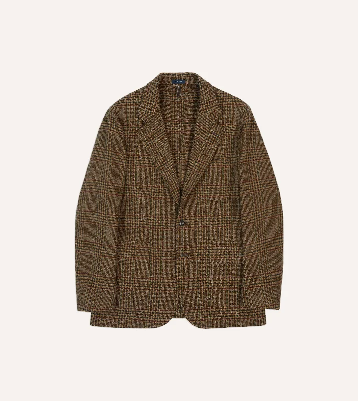 Shop the best clothing brands at amazing prices – Brown and Red Prince of Wales Check Tweed Games Blazer Mk. VII Shop the best clothing brands at amazing prices – Brown and Red Prince of Wales Check Tweed Games Blazer Mk. VII