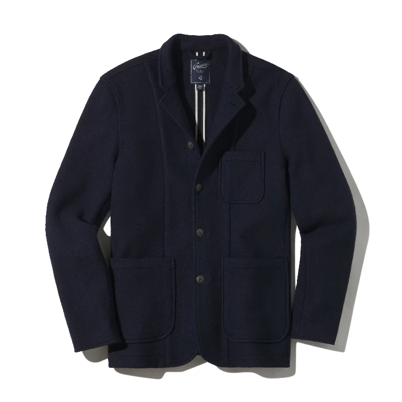 Time to shop! Men’s clothing deals you can’t resist. Burnham Knitted Wool Blazer - Navy Time to shop! Men’s clothing deals you can’t resist. Burnham Knitted Wool Blazer - Navy