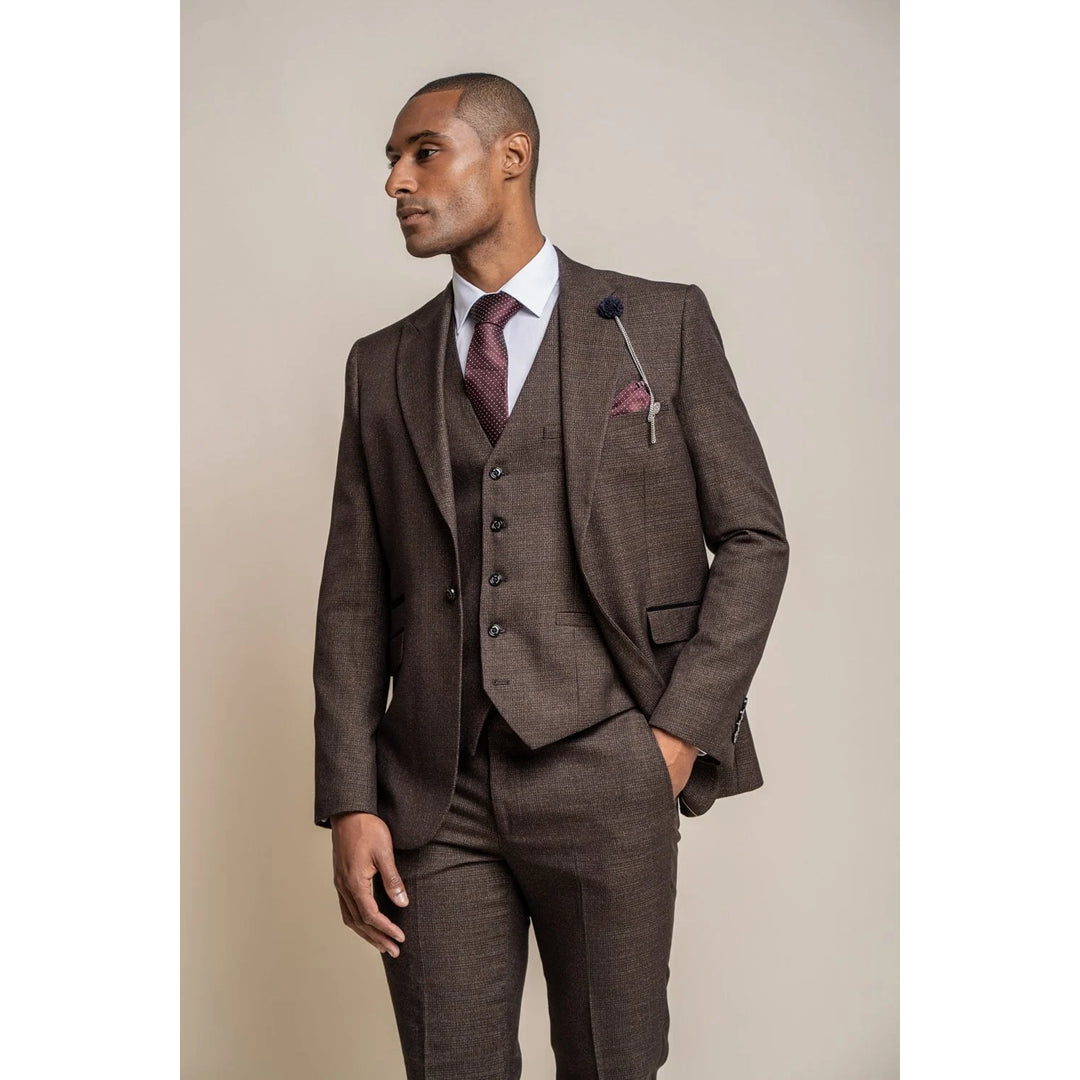 Check out the best prices on men's fashion basics – limited time offer. Caridi - Men's Tweed Brown Blazer Check out the best prices on men's fashion basics – limited time offer. Caridi - Men's Tweed Brown Blazer