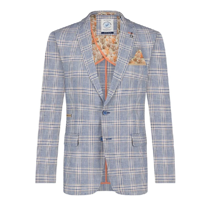 Big discounts – Shop now for amazing deals. A Fish Named Fred - Big Check Sports Coat - Blue Big discounts – Shop now for amazing deals. A Fish Named Fred - Big Check Sports Coat - Blue