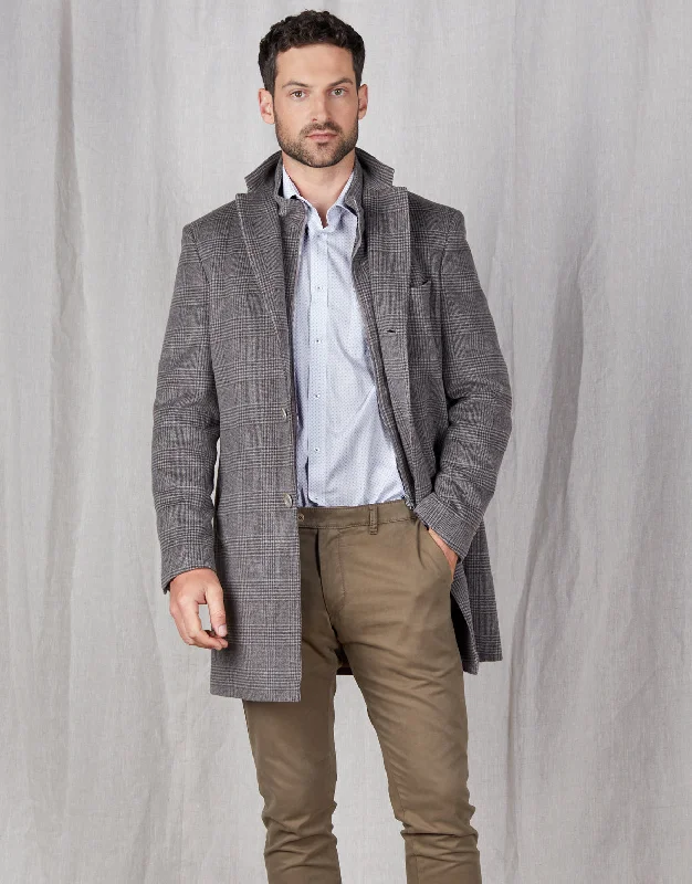 Special offers on the latest clothing collections – Don’t miss out! Compton Brown Check Overcoat Special offers on the latest clothing collections – Don’t miss out! Compton Brown Check Overcoat