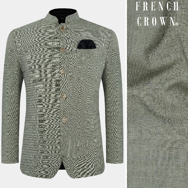 Big discounts on men’s wear – Shop now and save! Davys Gray with Horizontal Stitches Wool Rich Designer Bandhgala Stretchable Traveler Blazer Big discounts on men’s wear – Shop now and save! Davys Gray with Horizontal Stitches Wool Rich Designer Bandhgala Stretchable Traveler Blazer