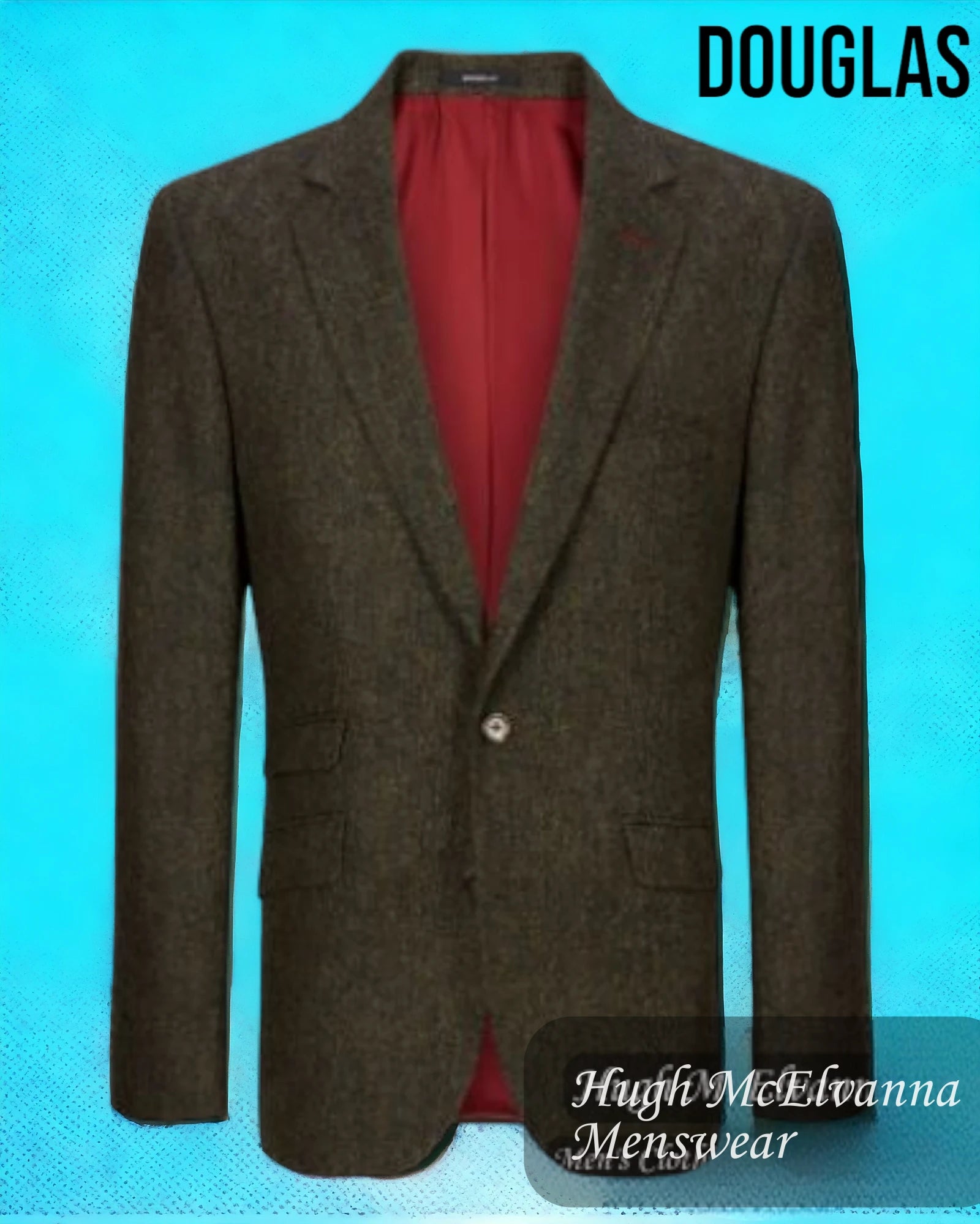 Get ready for your next season with amazing savings on all clothing. Douglas Green Tweed Jacket Style: 10558-38 Get ready for your next season with amazing savings on all clothing. Douglas Green Tweed Jacket Style: 10558-38