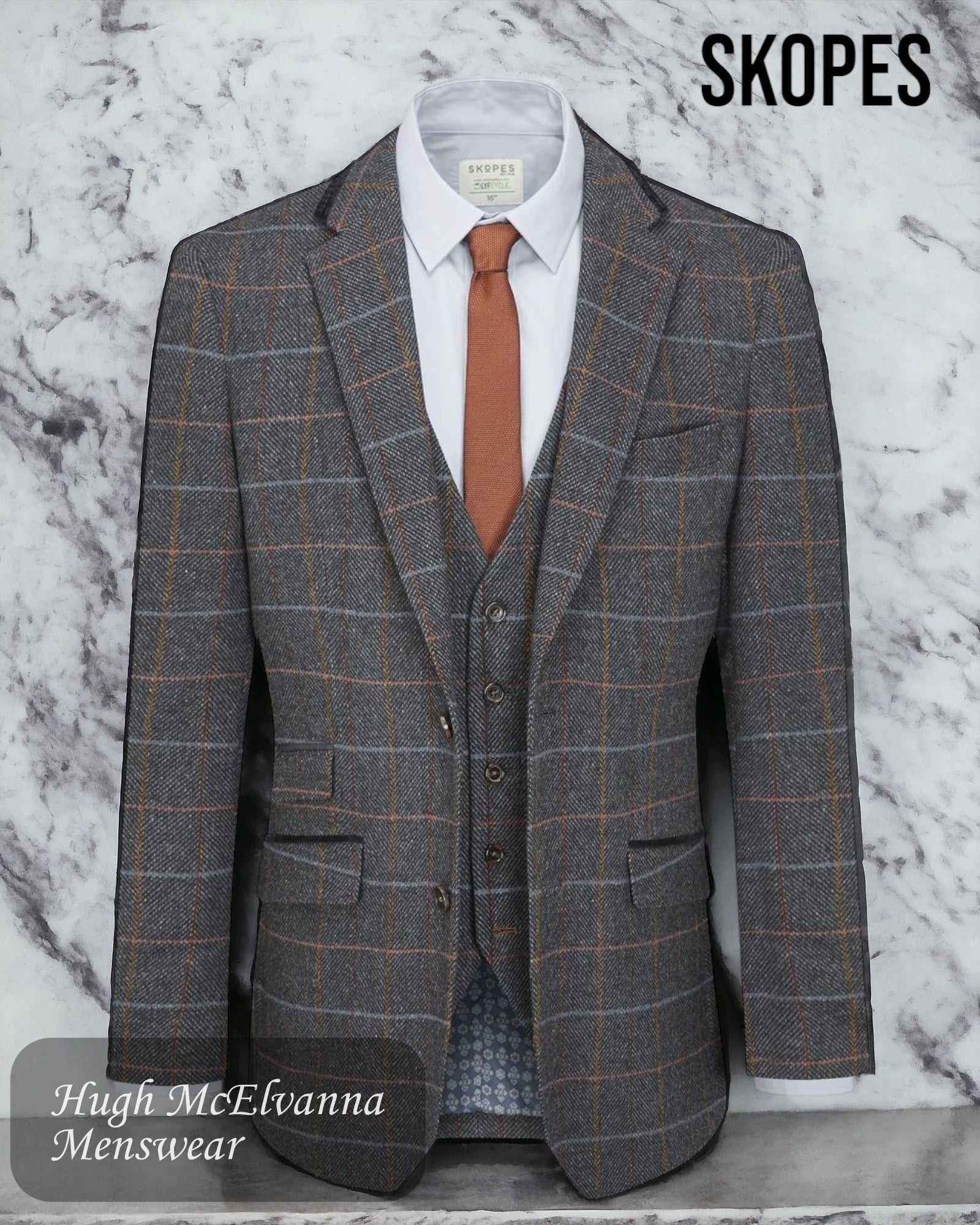 Don’t miss out – Limited-time   Doyle Classic Check Jacket By Skopes Style: MM30034