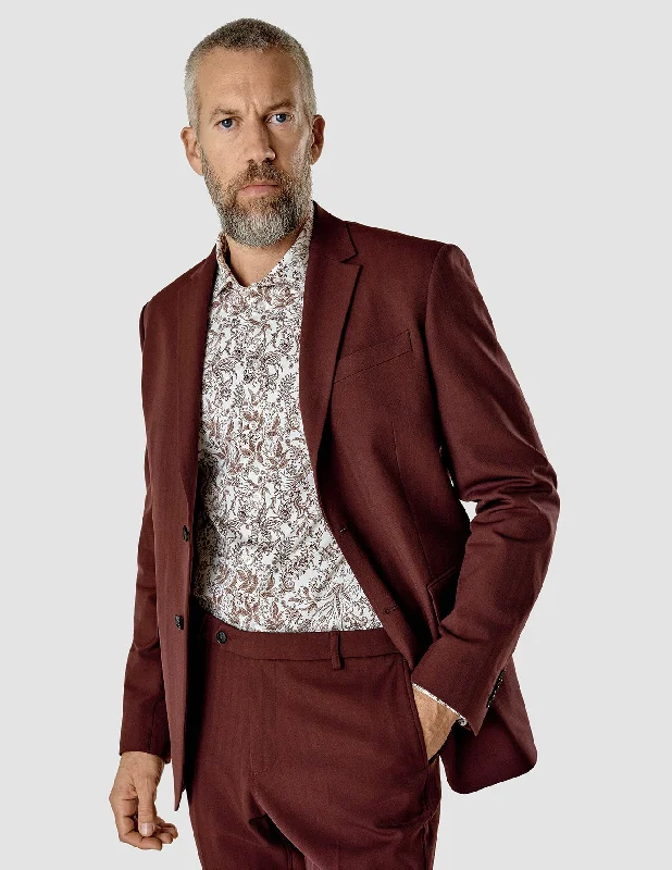 Best deals fashion – Don’t miss the latest clothing discounts. Essential Blazer Mahogany Slim Best deals fashion – Don’t miss the latest clothing discounts. Essential Blazer Mahogany Slim