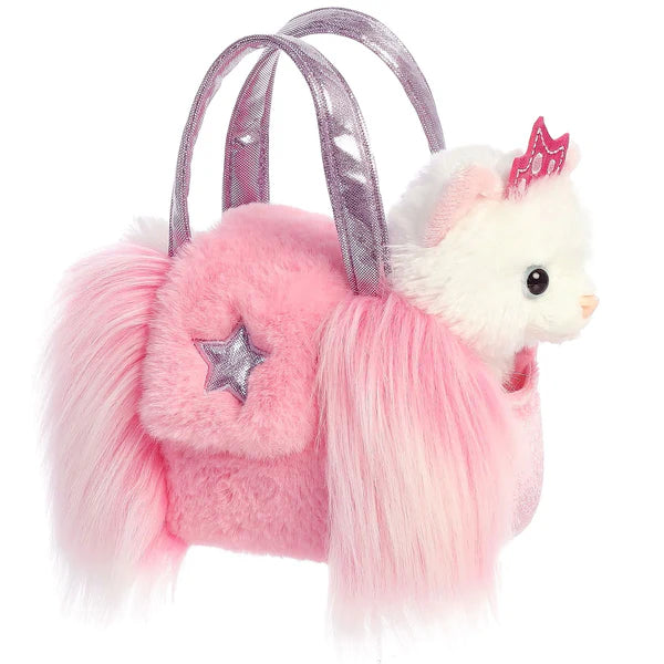 Friendly and approachable plush friendsFancy Pals Pet Carrier Princess Kitty